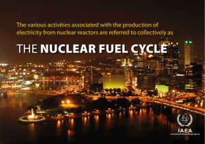 Nuclear Fuel Cycle - International Atomic Energy Agency