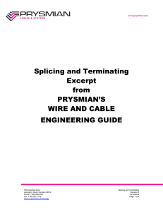 Splicing and Terminating