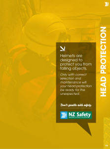 HEAD PR O TECTION - NZ Safety Online Catalogue