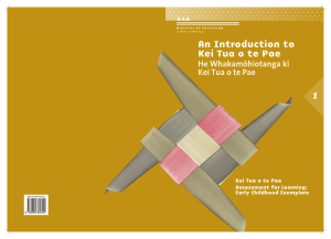 An introduction to Kei Tua o te Pae