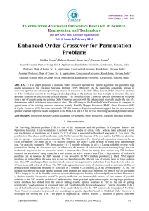 Enhanced Order Crossover for Permutation Problems