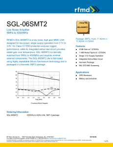SGL-06SMT2 Data Sheet
