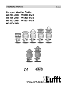 Manual WSx-UMB only up to unit version 029