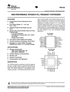 TRF3750 - Texas Instruments