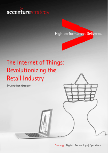 The Internet of Things: Revolutionizing the Retail Industry