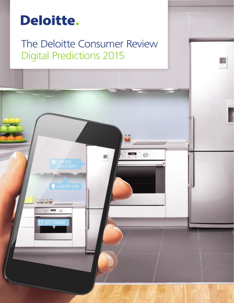 The Deloitte Consumer Review Digital Predictions 2015