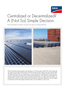 Centralized or Decentralized? A (Not So) Simple Decision.