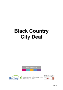 Black Country City Deal