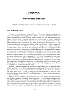 Warmwater Streams