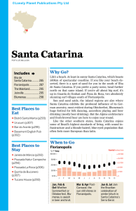 Santa Catarina - Lonely Planet