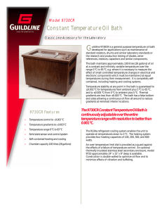 Constant Temperature Oil Bath