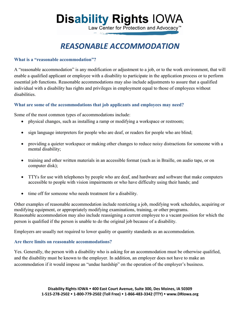 spell accommodations