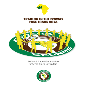 TRADING IN THE ECOWAS FREE TRADE AREA
