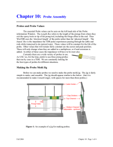 Chapter 10: Probe Assembly