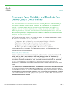 Experience Ease, Reliability, and Results in One Unified