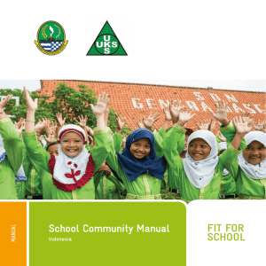 School Community Manual Indonesia (English)