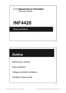 Ring oscillators