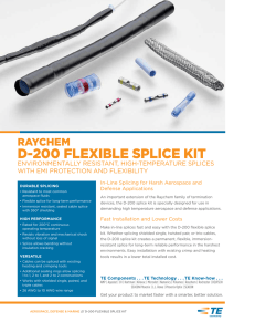d-200 flexible splice kit