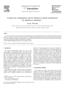 Cosmic-ray composition and its relation to shock acceleration by