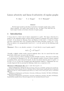 Linear arboricity and linear k