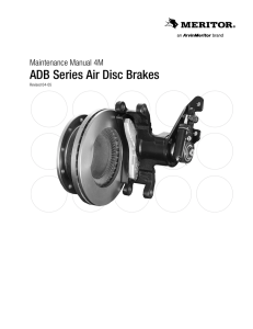 ADB Series Air Disc Brakes
