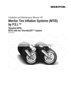 Meritor Tire Inflation Systems (MTIS) by PSI