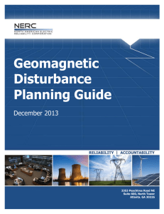 Geomagnetic Disturbance Planning Guide