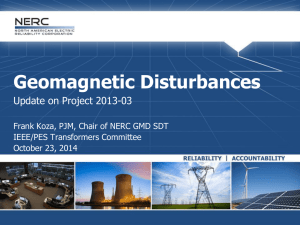 Geomagnetic Disturbances