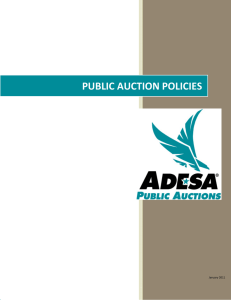 public auction policies