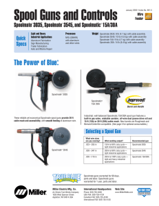 Spool Guns and Controls - Red-D