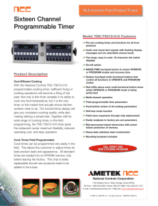 TNC-C9010-010 16 Channel Timer Brochure