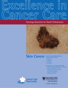 Skin Cancer - Cancer Care Nova Scotia