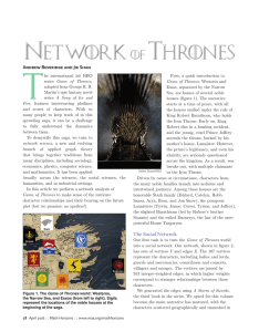 Network of Thrones
