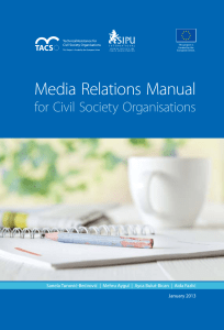 Media Relations Manual