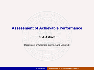 Assessment of Achievable Performance