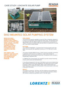 skid mounted solar pumping system