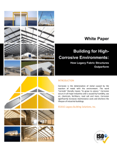 White Paper Building for High- Corrosive Environments