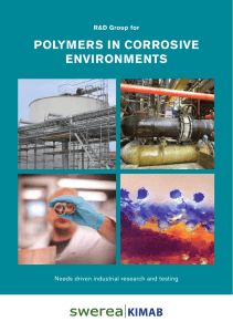 polymers in corrosive environments