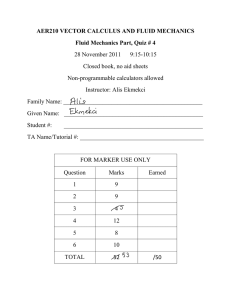 FLUID MECHANICS Q4_2011-solutions - Skule Courses