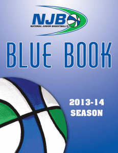 NJB Blue Book 13-14 - National Junior Basketball