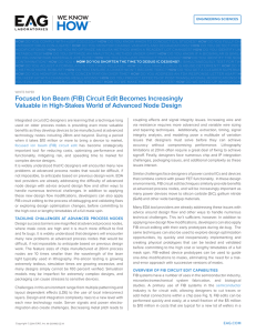 Focused Ion Beam (FIB) Circuit Edit Becomes Increasingly Valuable