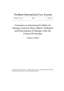 Convention on International Liability for Damage Caused by Space