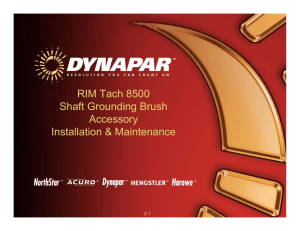 RIM Tach 8500 Shaft Grounding Brush Accessory