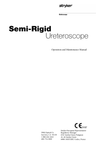 Semi-Rigid Ureteroscope