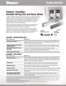 Shielded Wiring Duct/Noise Shield