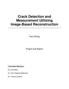 Crack Detection and Measurement Utilizing Image