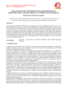 crack detection methods using radio frequency identification and