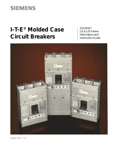 ITE® Molded Case Circuit Breakers