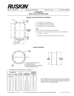 Bolt & Screw Clearance Holes - Metric Multistandard Components