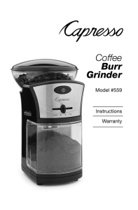Coffee Burr Grinder